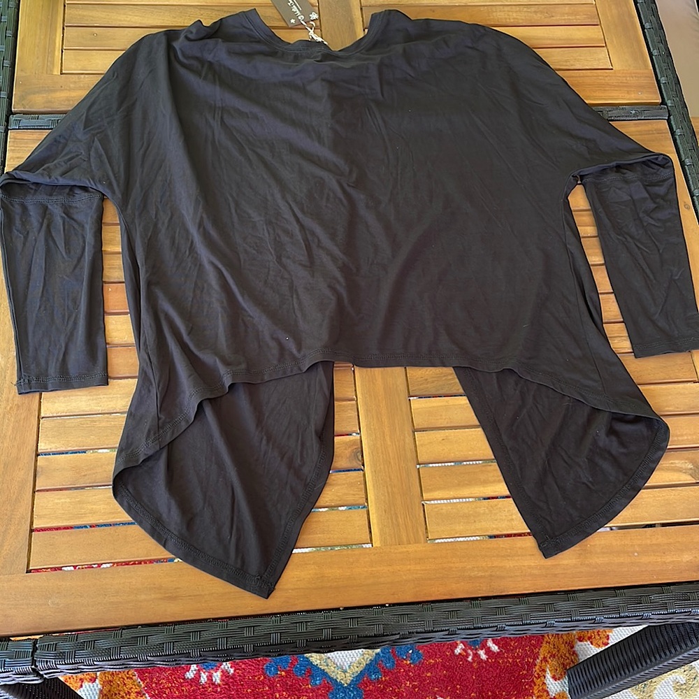 Matilda Jane medium black long sleeve shirt